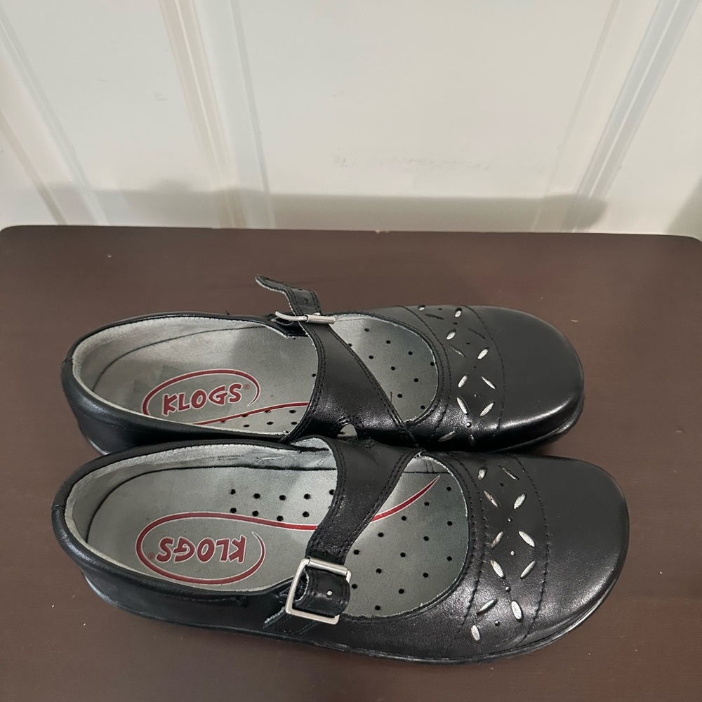 Klogs USA Women's Black Madrid Clog Size 8 - Picture 5 of 11